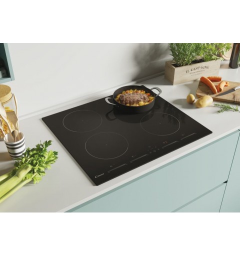 Candy Timeless CIS642MCTT Black Built-in 59 cm Zone induction hob 4 zone(s)