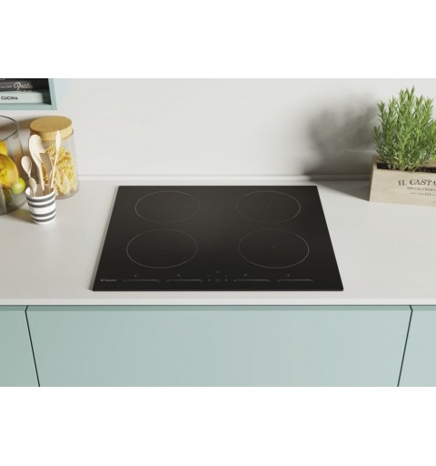 Candy Timeless CIS642MCTT Noir Intégré (placement) 59 cm Plaque avec zone à induction 4 zone(s)