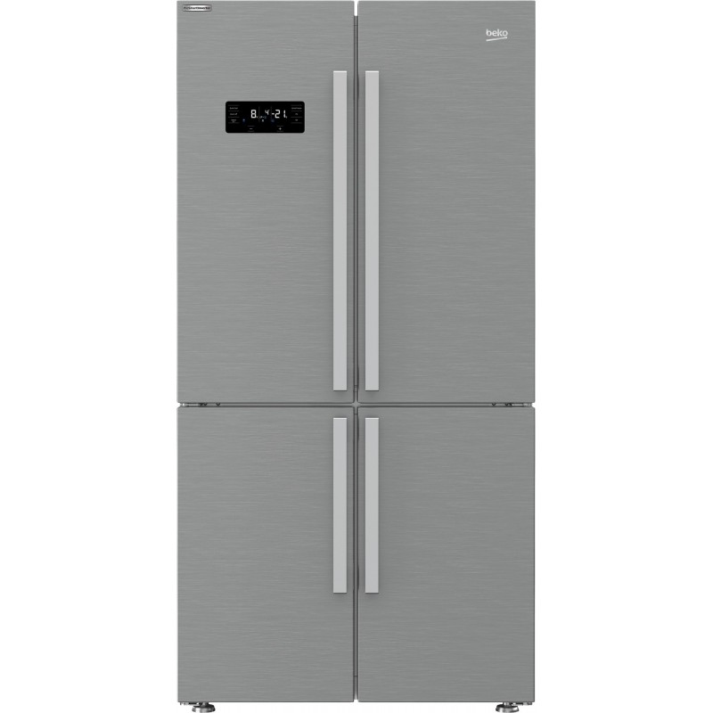 Beko GN1416232ZXN frigorifero side-by-side Libera installazione 572 L F Acciaio inossidabile