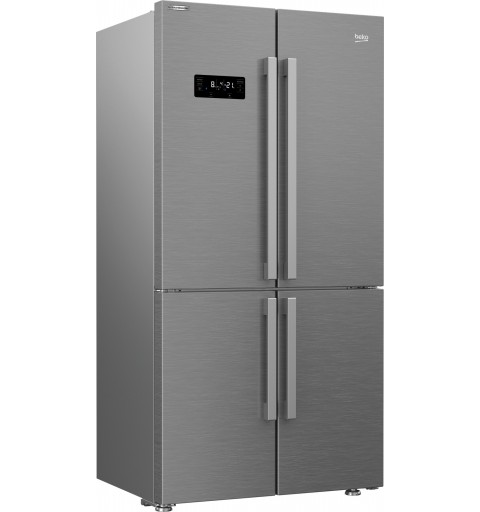 Beko GN1416232ZXN side-by-side refrigerator Freestanding 572 L F Stainless steel