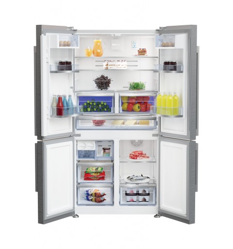 Beko GN1416232ZXN frigo américain Autoportante 572 L F Acier inoxydable