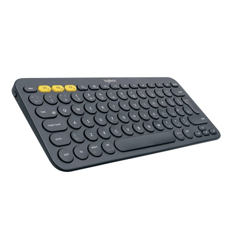 Logitech K380 Multi-Device Tastiera Bluetooth Wireless, Design Easy-Switch, Sottile, Portatile, 2 Anni di Batteria, Funziona