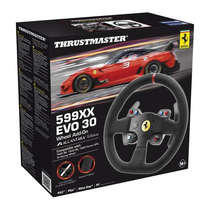 Thrustmaster 599XX EVO 30 Schwarz USB 1.1 Speziell PC, PlayStation 4, Playstation 3, Xbox One