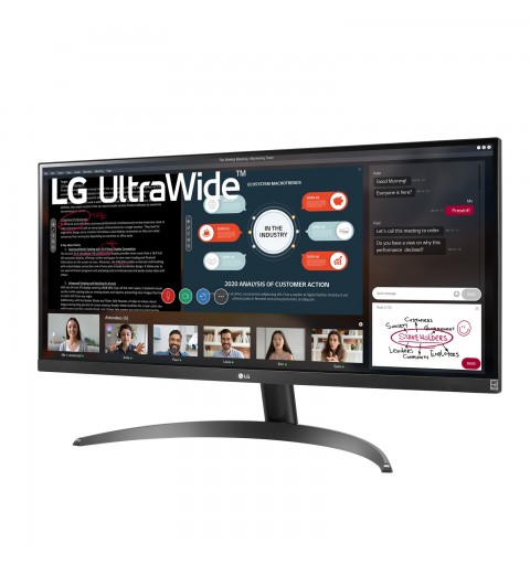 LG 29WP500-B pantalla para PC 73,7 cm (29") 2560 x 1080 Pixeles UltraWide Full HD LED Negro