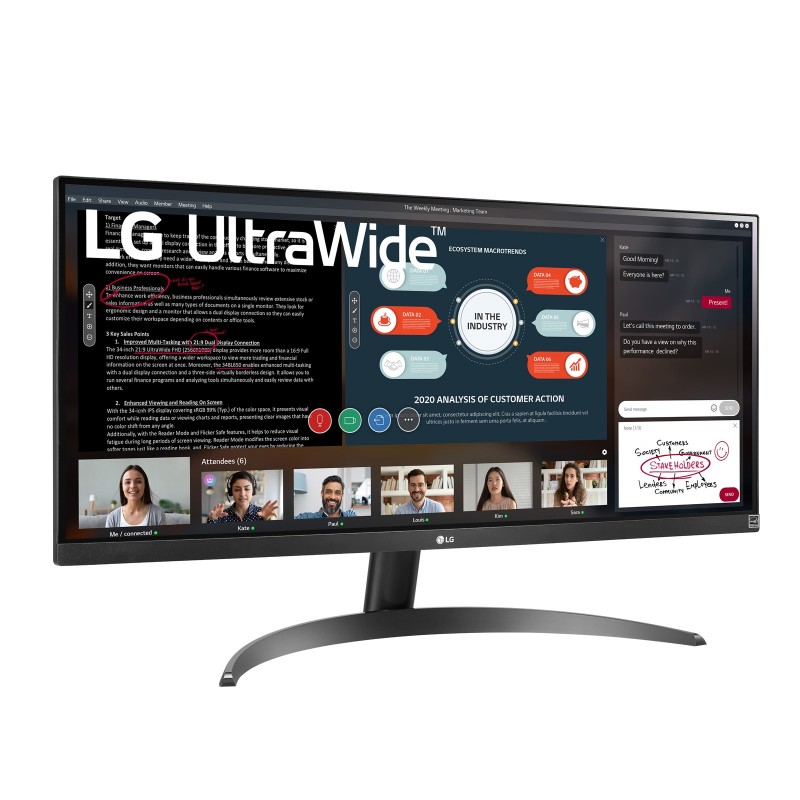 LG 29WP500 Monitor 21 9 UltraWide Full HD 29" IPS HDR