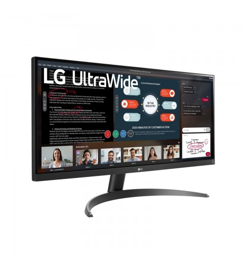 LG 29WP500-B écran plat de PC 73,7 cm (29") 2560 x 1080 pixels Full HD Ultra large LED Noir