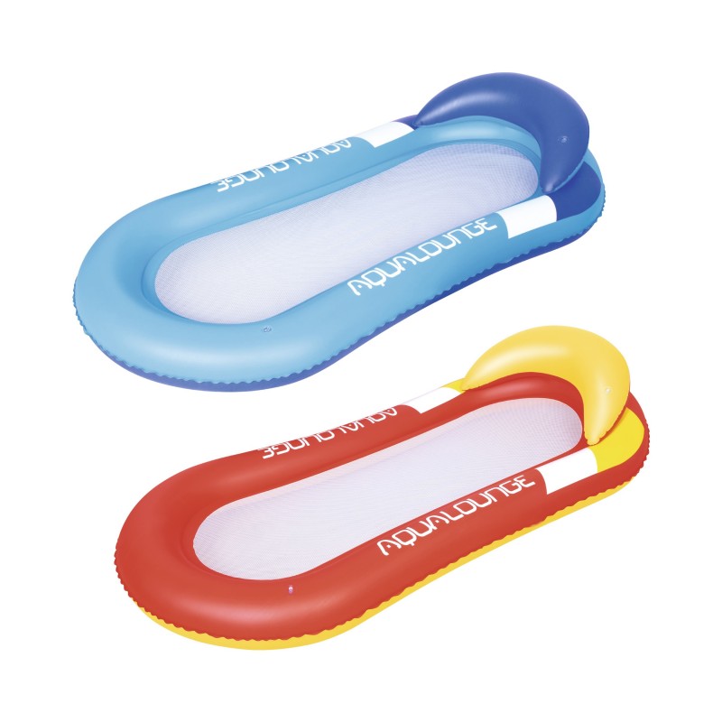 Bestway 43103 flotador para piscina y playa Azul, Rojo Estampado Vinilo Colchón flotante