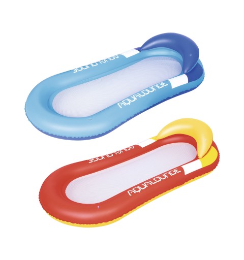 Bestway 43103 flotador para piscina y playa Azul, Rojo Estampado Vinilo Colchón flotante