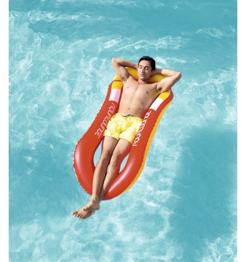 Bestway 43103 flotador para piscina y playa Azul, Rojo Estampado Vinilo Colchón flotante