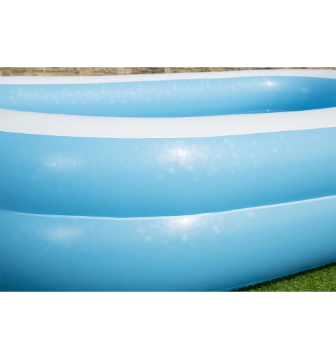 Bestway Blue Rectangular Familiy Pool -2.62m x 1.75m x 51cm - blue