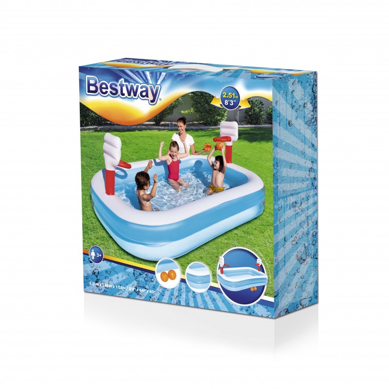 Bestway Piscine de jeu Basketball