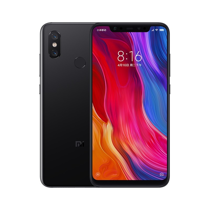 TIM Xiaomi Mi 8 15,8 cm (6.21") SIM doble Android 8.1 4G USB Tipo C 6 GB 64 GB 3400 mAh Negro