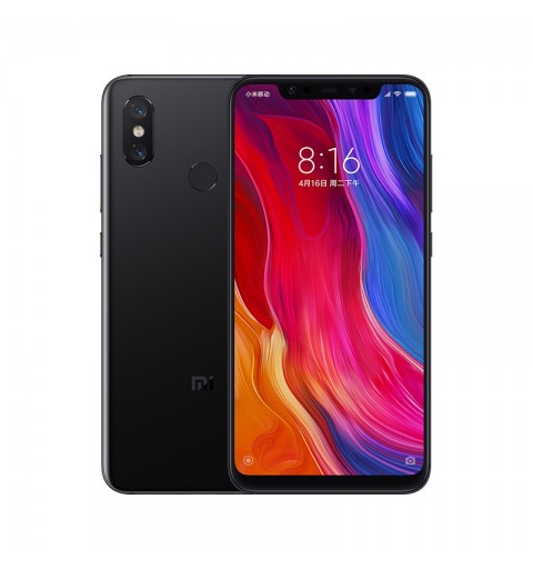 TIM Xiaomi Mi 8 15,8 cm (6.21 Zoll) Dual-SIM Android 8.1 4G USB Typ-C 6 GB 64 GB 3400 mAh Schwarz