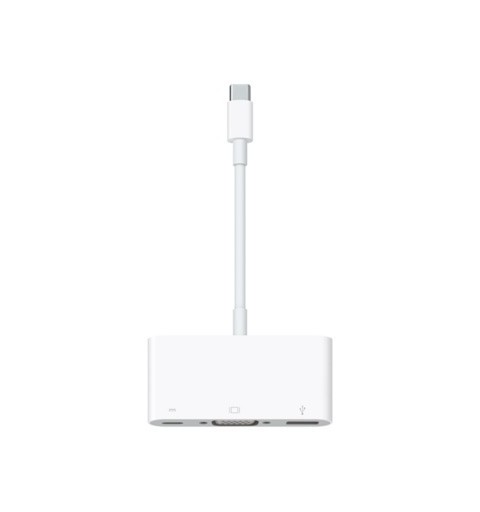 Apple MJ1L2ZM A base para portátil y replicador de puertos Blanco