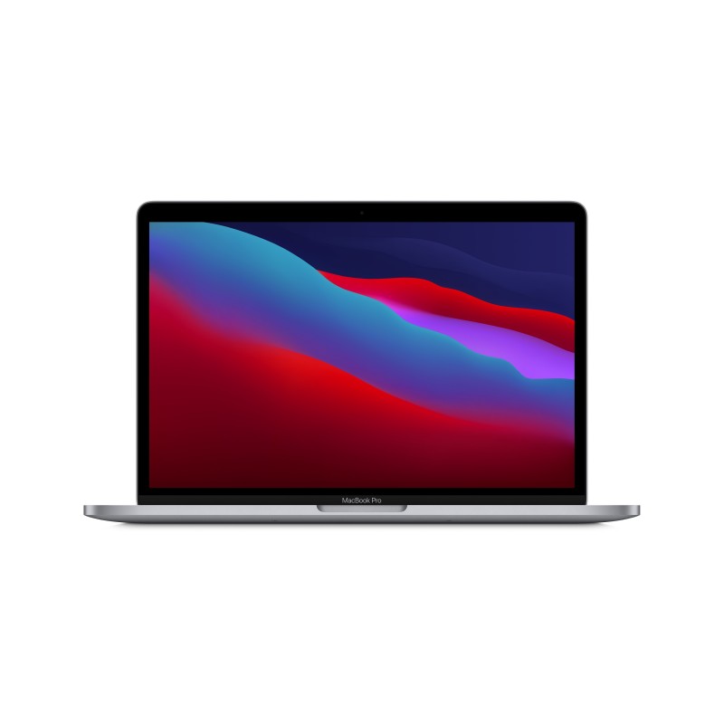 Apple MacBook Pro 13" (Chip M1 con GPU 8-core, 256GB SSD, 8GB RAM) - Grigio Siderale (2020)