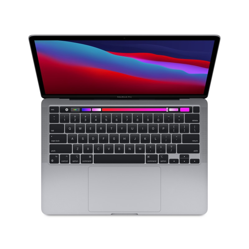 Apple MacBook Pro 13" (Chip M1 con GPU 8-core, 256GB SSD, 8GB RAM) - Grigio Siderale (2020)