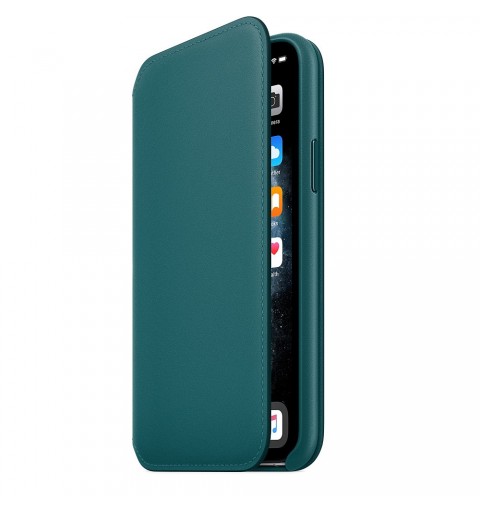 Apple iPhone 11 Pro Leather Folio - Peacock
