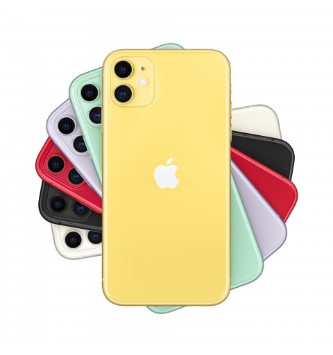 Apple iPhone 11 15,5 cm (6.1") Double SIM iOS 14 4G 64 Go Jaune