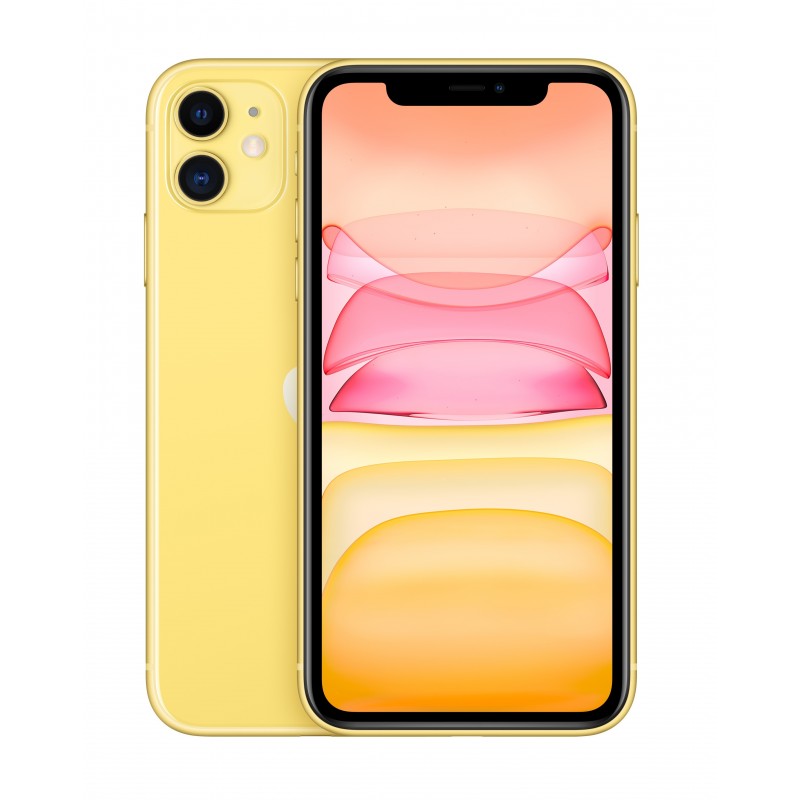 Apple iPhone 11 15,5 cm (6.1") Double SIM iOS 14 4G 64 Go Jaune