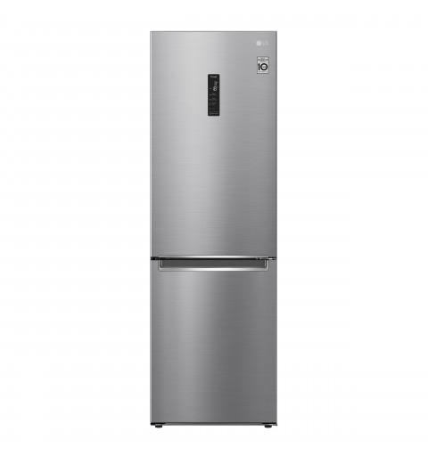 LG GBB71PZUGN fridge-freezer Freestanding 341 L D Stainless steel
