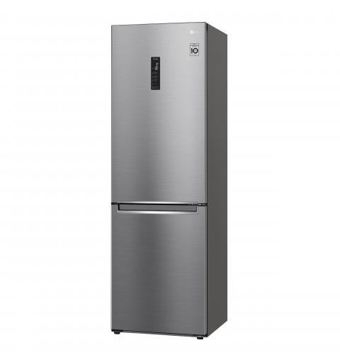 LG GBB71PZUGN réfrigérateur-congélateur Autoportante 341 L D Acier inoxydable