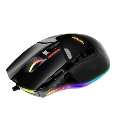 Patriot Memory Viper V570 RGB ratón mano derecha USB tipo A Laser 12000 DPI