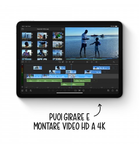 Apple iPad Air 4G LTE 64 GB 27,7 cm (10.9 Zoll) 4 GB Wi-Fi 6 (802.11ax) iOS 14 Grün