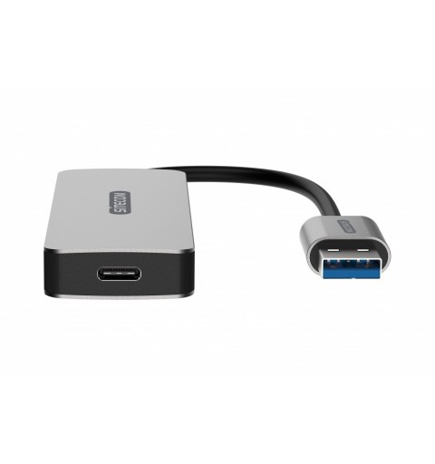 Sitecom CN-399 Schnittstellen-Hub USB 3.2 Gen 1 (3.1 Gen 1) Type-A 5000 Mbit s Grau