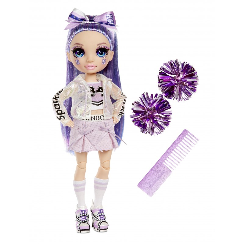 Rainbow High Cheer Doll - Violet Willow (Purple)