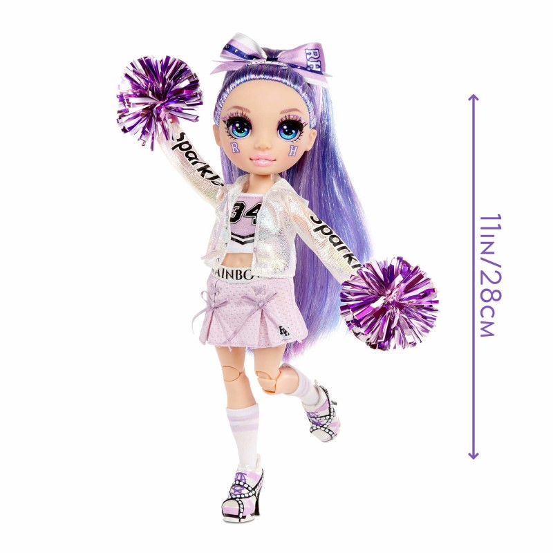 Rainbow High Cheer Doll - Violet Willow (Purple)