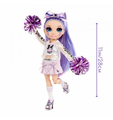 Rainbow High Cheer Doll - Violet Willow (Purple)