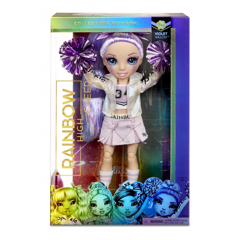 Rainbow High Cheer Doll - Violet Willow (Purple)