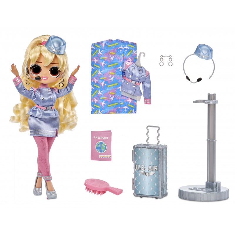 L.O.L. Surprise! OMG Travel Doll- Fly Gurl