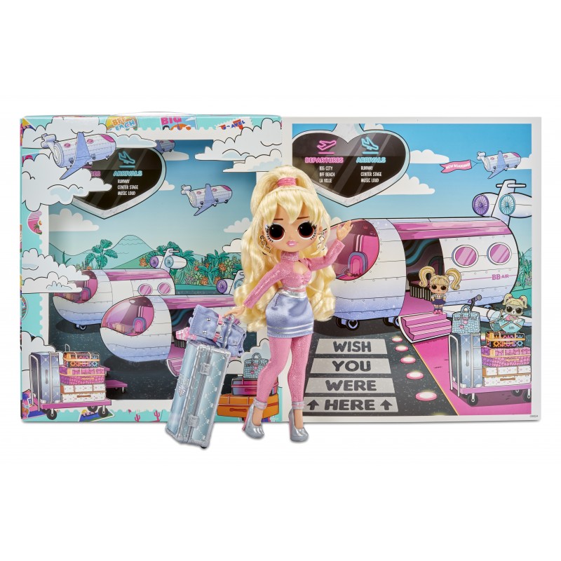 L.O.L. Surprise! OMG Travel Doll- Fly Gurl