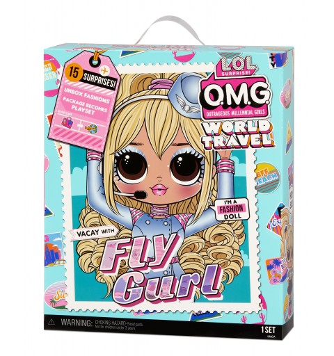 L.O.L. Surprise! OMG Travel Doll- Fly Gurl