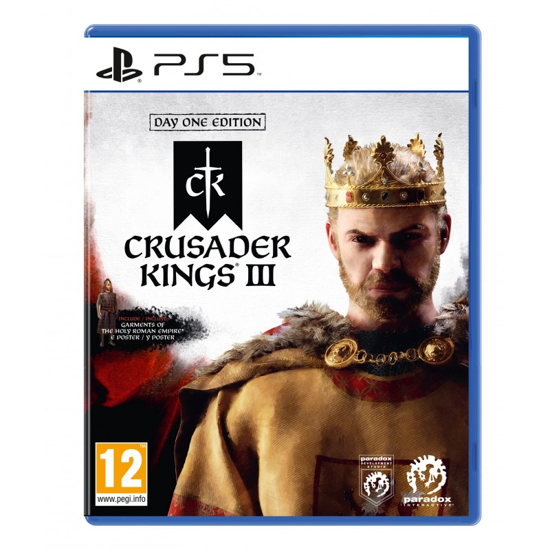 Paradox Interactive Crusader Kings III Console Edition (Day One Edition) Estándar Plurilingüe PlayStation 5