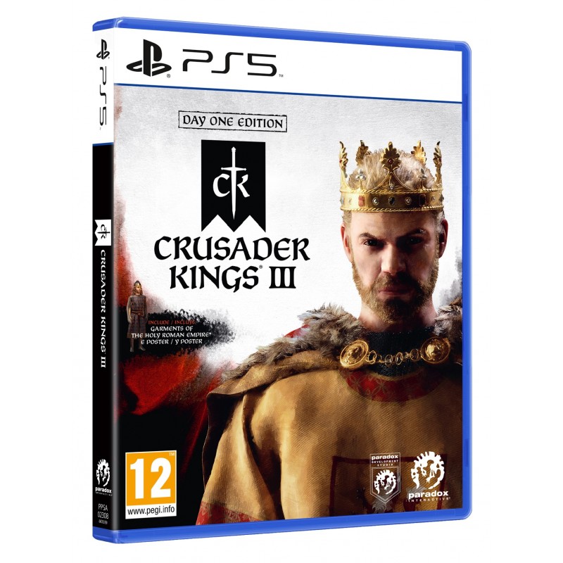 Paradox Interactive Crusader Kings III Console Edition (Day One Edition) Estándar Plurilingüe PlayStation 5