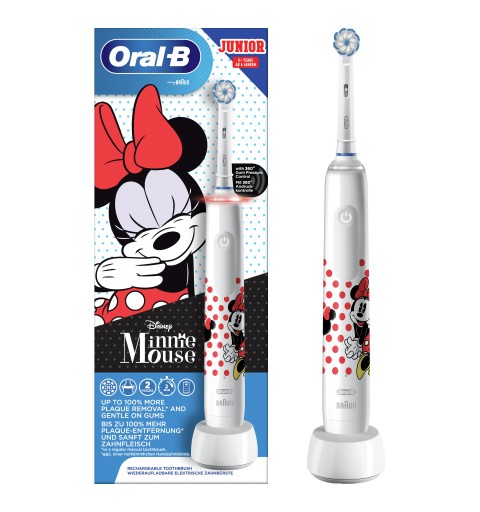 Oral-B Junior 80353791 brosse à dents électrique Enfant Brosse à dents rotative Noir, Bleu