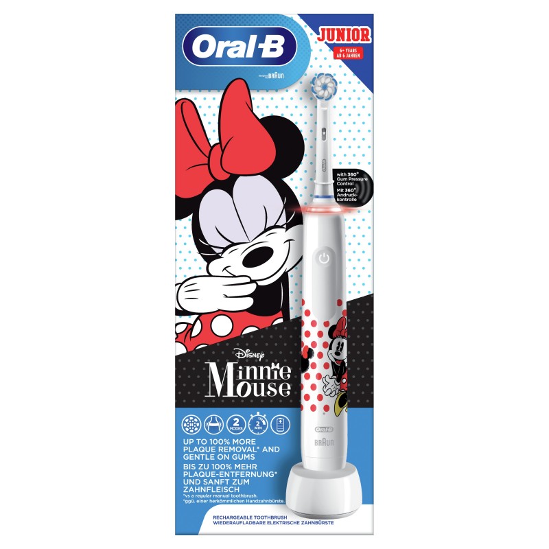 Oral-B Junior 80353791 electric toothbrush Child Rotating toothbrush Black, Blue