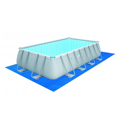 Bestway Power Steel 56670 piscine hors sol Rectangle 11532 L Blanc