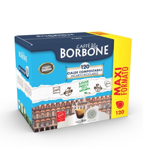 Caffe Borbone Cialda Compostabile 100% Sostenibile 120 pz