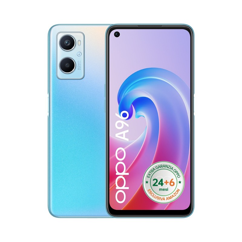OPPO A96 16.7 cm (6.59") Dual SIM Android 11 4G USB Type-C 8 GB 128 GB 5000 mAh Blue