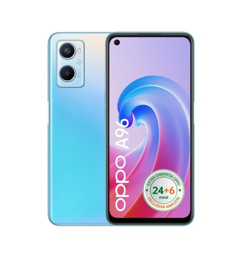 OPPO A96 16,7 cm (6.59") SIM doble Android 11 4G USB Tipo C 8 GB 128 GB 5000 mAh Azul
