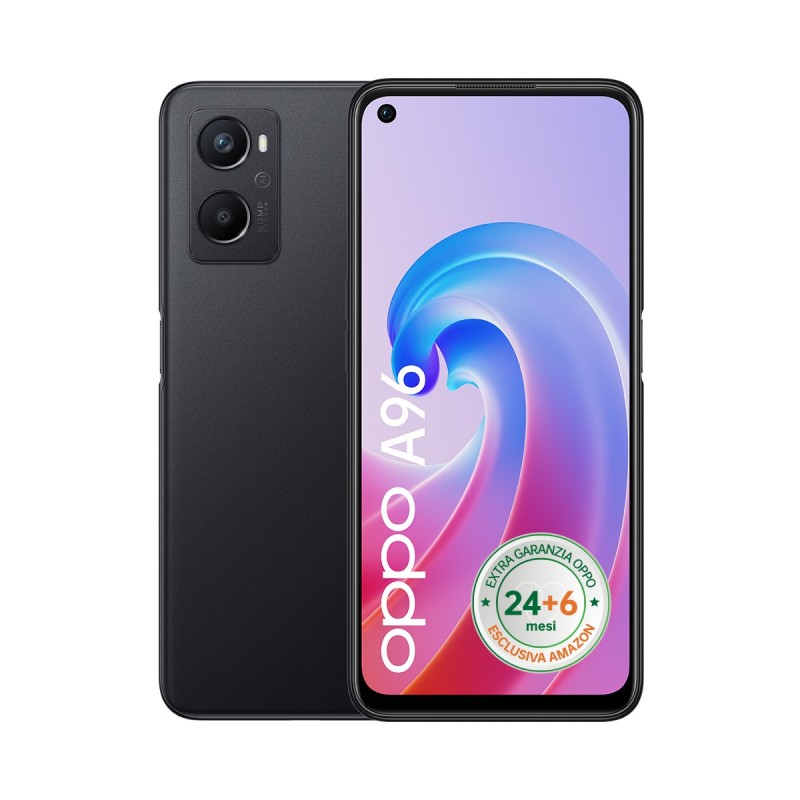 OPPO A96 16,7 cm (6.59") SIM doble Android 11 4G USB Tipo C 8 GB 128 GB 5000 mAh Negro