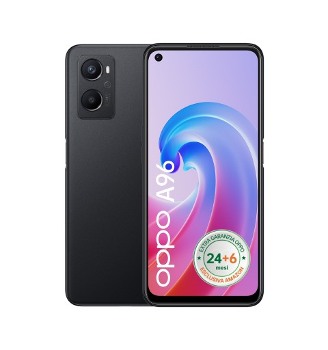 OPPO A96 16,7 cm (6.59") Double SIM Android 11 4G USB Type-C 8 Go 128 Go 5000 mAh Noir