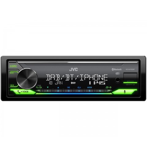 JVC KD-X472DBT Black 50 W Bluetooth