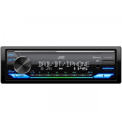 JVC KD-X472DBT Black 50 W Bluetooth