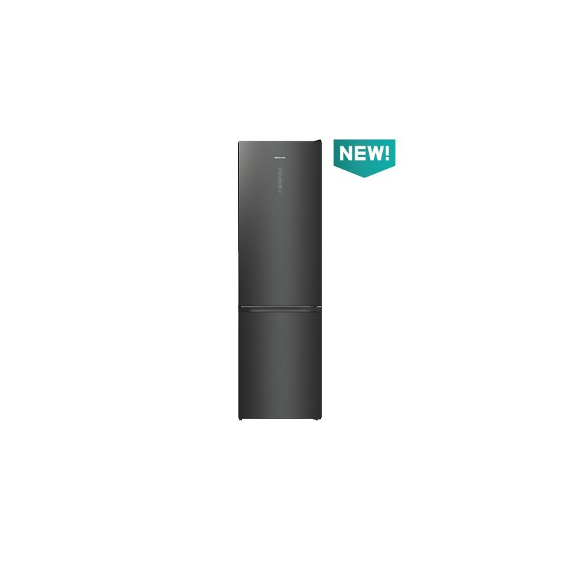 Hisense RB434N4BF2 Kühl- und Gefrierkombination Freistehend 331 l E Schwarz
