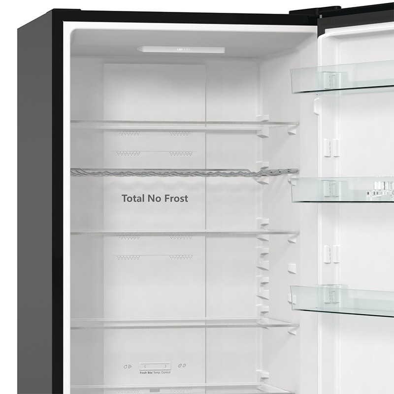 Hisense RB434N4BF2 Kühl- und Gefrierkombination Freistehend 331 l E Schwarz