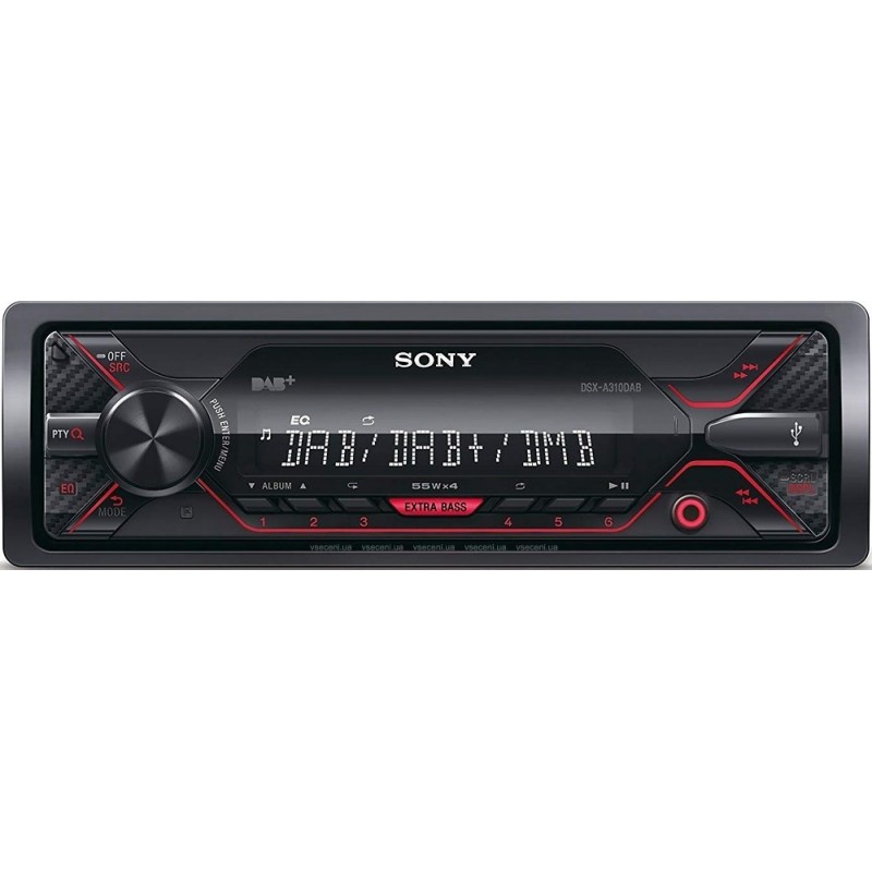 Sony DSX-A310KIT Schwarz, Rot 220 W